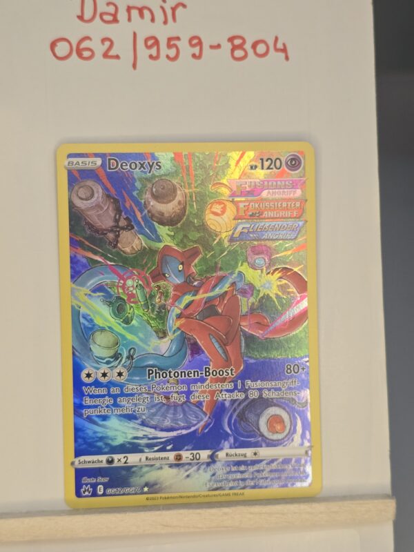 Deoxys #GG12 Pokemon Crown Zenith
