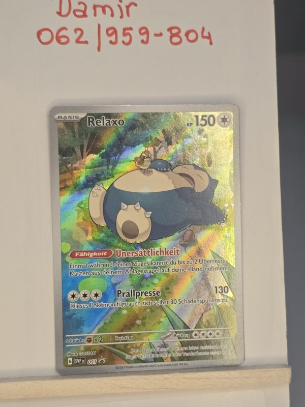 Snorlax #SVP 051 Pokemon Promo