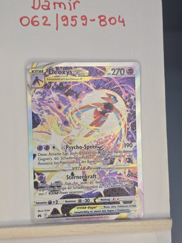 Deoxys VSTAR #GG46 Pokemon Crown Zenith