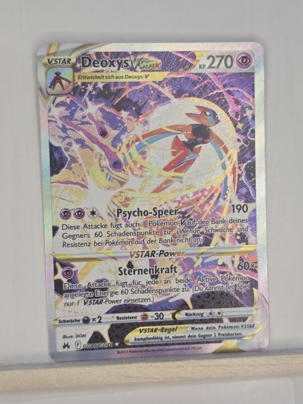 Deoxys VSTAR #GG46 Pokemon Crown Zenith - Image 2