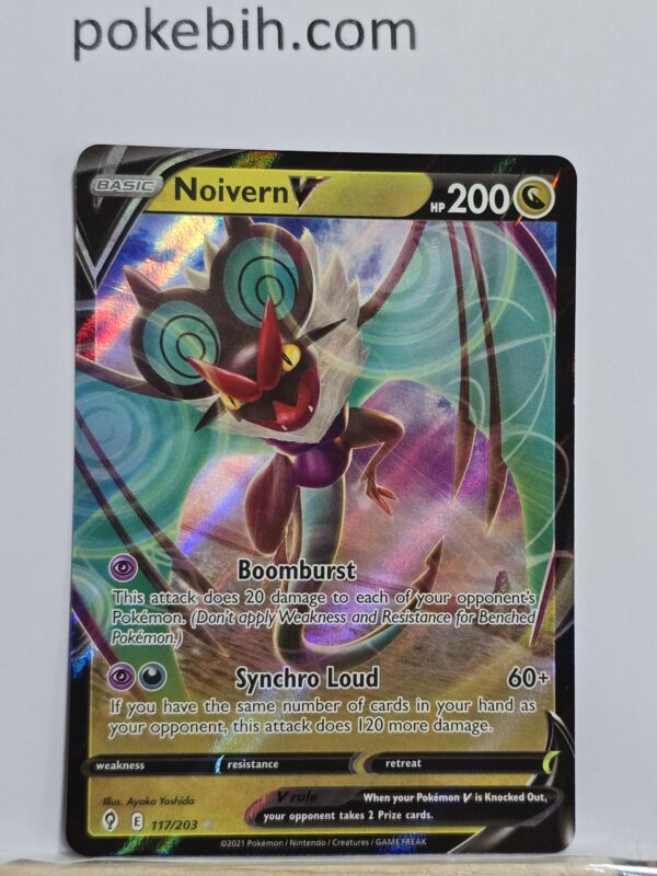 Noivern V #117/203 Pokemon Evolving Skies