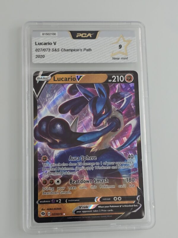 Lucario V #027/073 Pokemon Champion's Path
