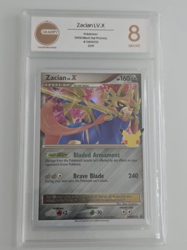 Zacian LV #SWSH135 Pokemon Celebrations