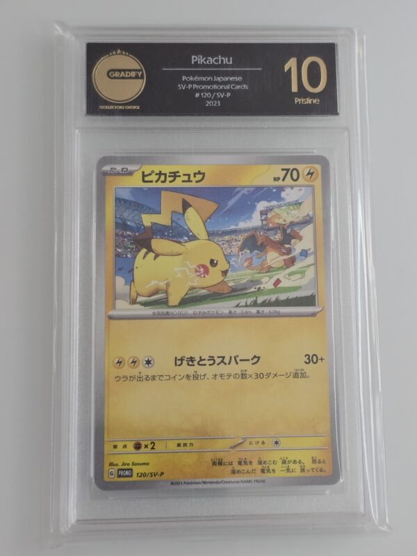 Pikachu #120/SV-P Pokemon Japanese Promo