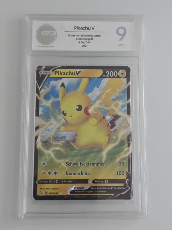 Pikachu V #086/264 Pokemon Fusion Strike
