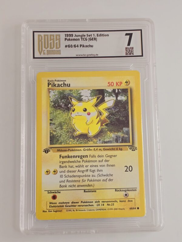 Pikachu [1st Edition] #60/64 Pokemon Jungle