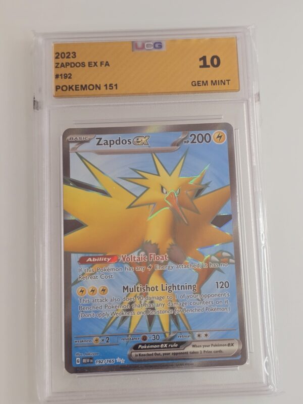 Zapdos ex #192 Pokemon Scarlet & Violet 151