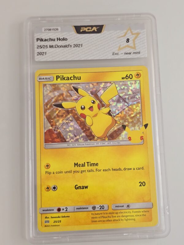 Pikachu [Holo] #25/25 Pokemon McDonalds 2021