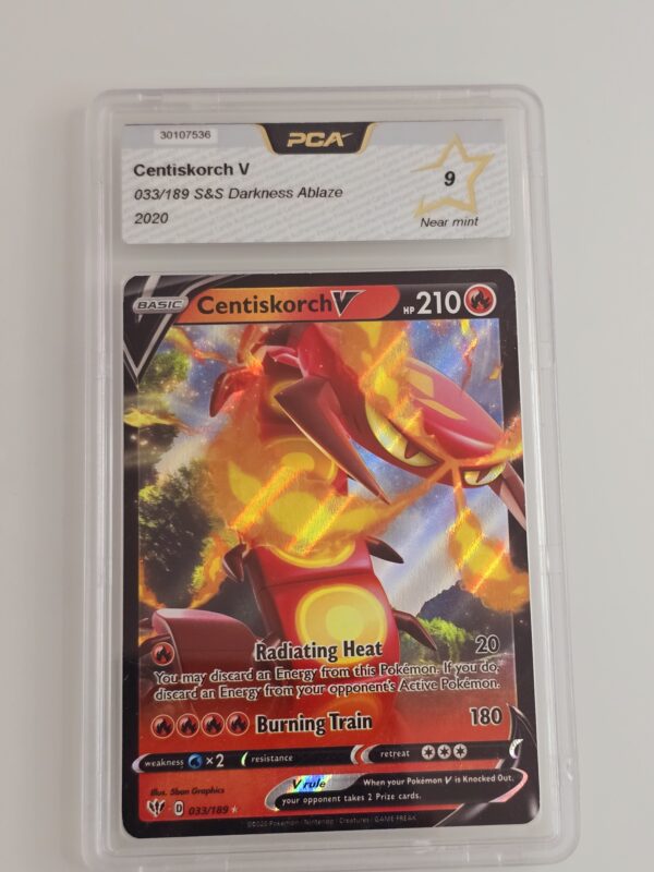 Centiskorch V #033/189 Pokemon Darkness Ablaze