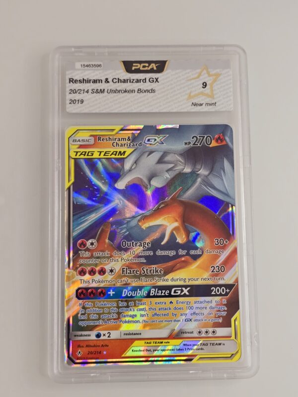 Reshiram & Charizard GX #20/214 Pokemon Unbroken Bonds