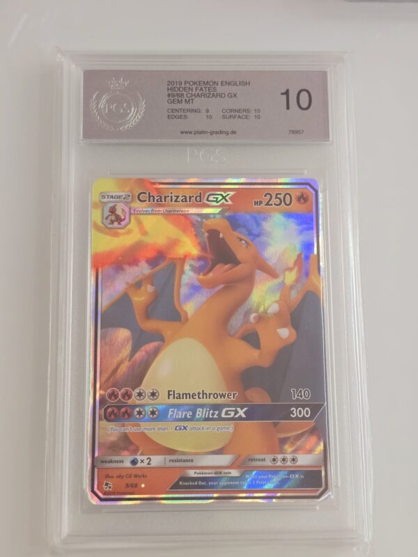 Charizard GX #9/68 Pokemon Hidden Fates