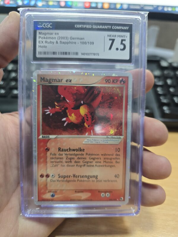 Magmar EX #100/109 Pokemon Ruby & Sapphire