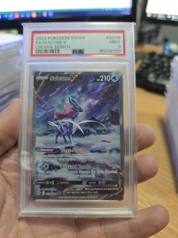 Suicune V #GG38 Pokemon Crown Zenith