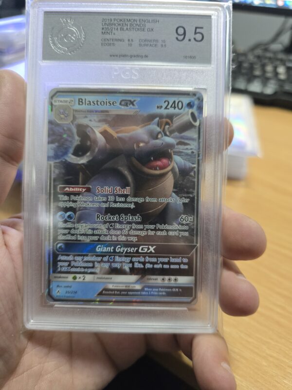 Blastoise GX #35/214 Pokemon Unbroken Bonds