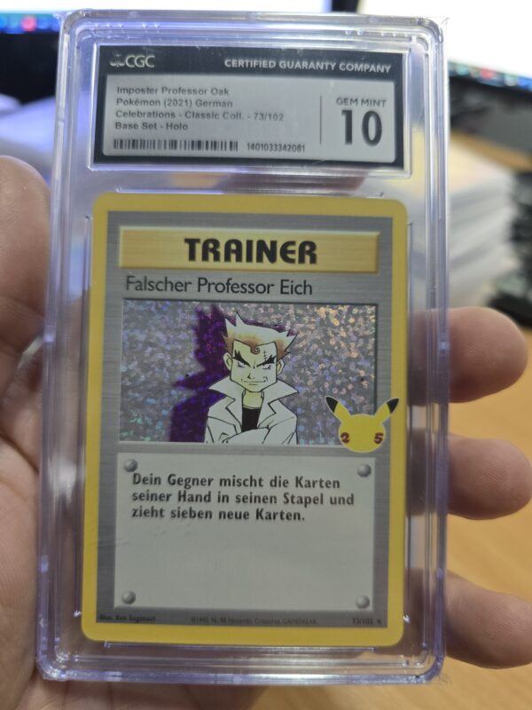 Imposter Professor Oak #73/102 Pokemon Celebrations