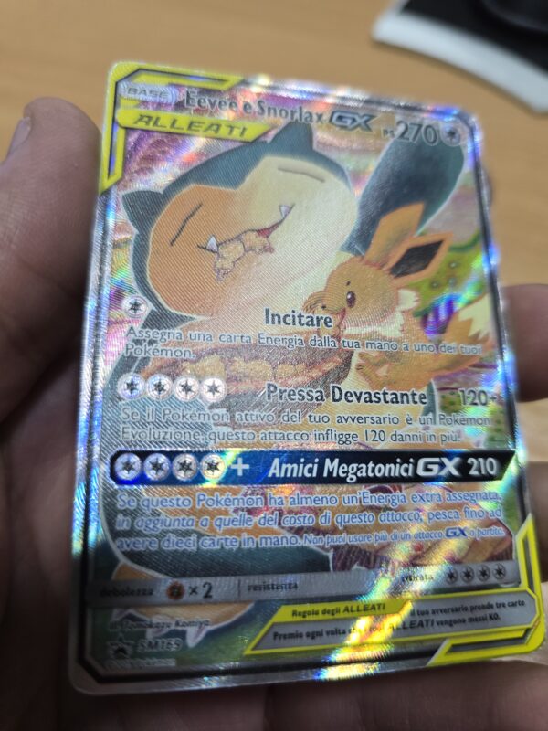 Eevee & Snorlax GX (SM 169 ) - SM Black Star Promo