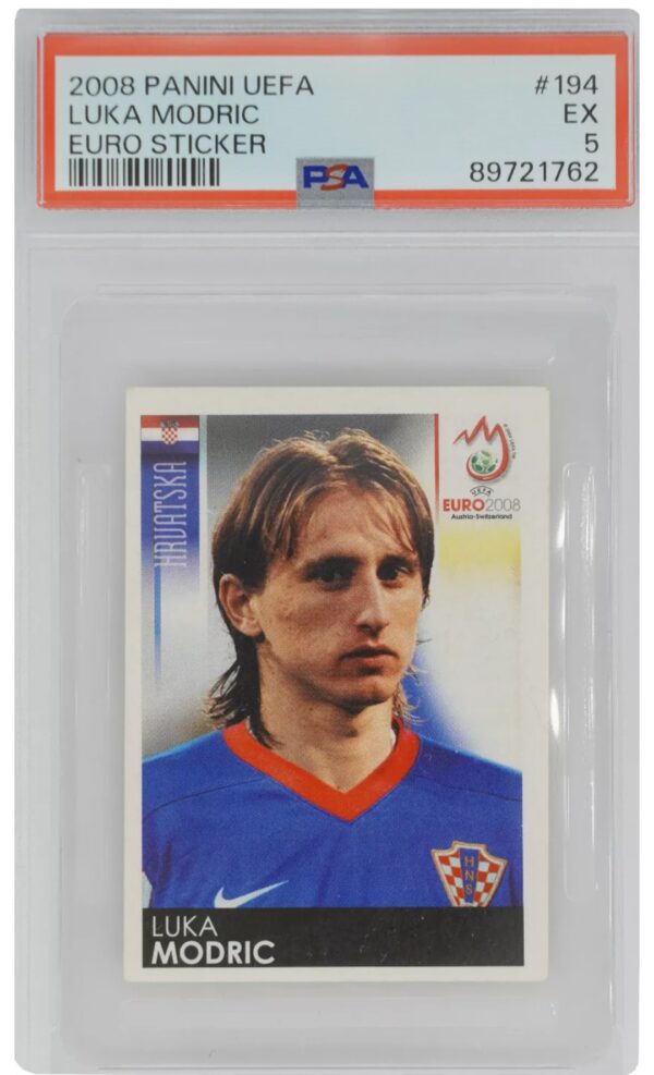 LUKA MODRIĆ 2008 PANINI UEFA EURO - Image 2