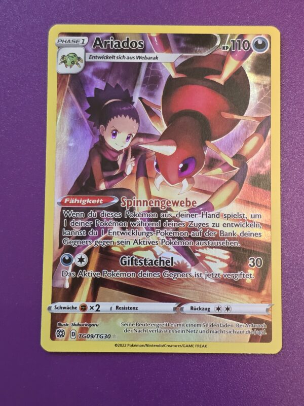 Ariados #TG09 Pokemon Brilliant Stars
