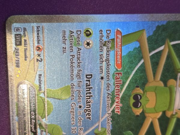 Spidops ex #243/198 Pokemon Scarlet & Violet - Image 2