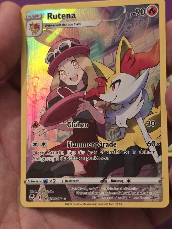 Braixen #TG01 Pokemon Silver Tempest