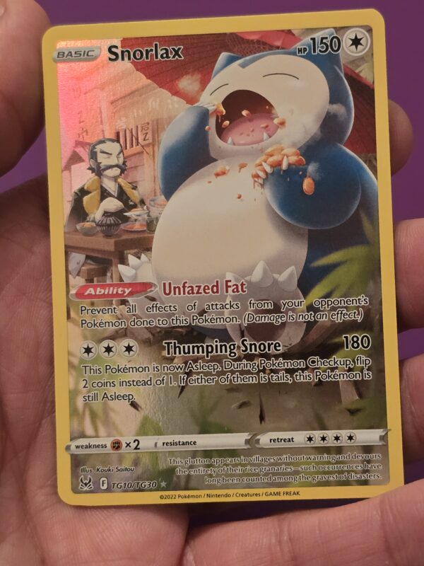 Snorlax #TG10 Pokemon Lost Origin