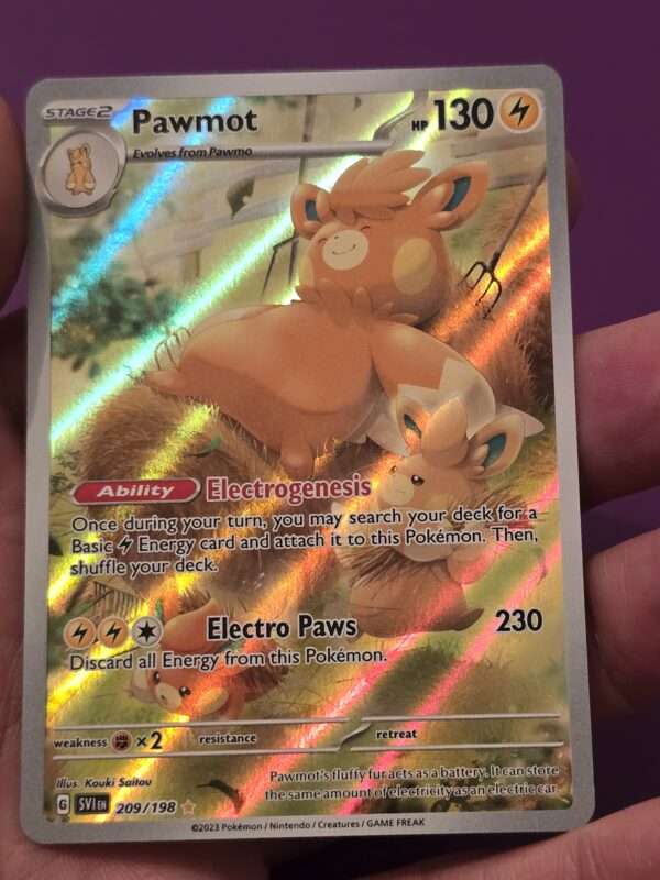Pawmot #209/198 Pokemon Scarlet & Violet