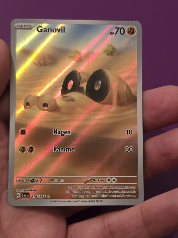 Sandile #216/198 Pokemon Scarlet & Violet