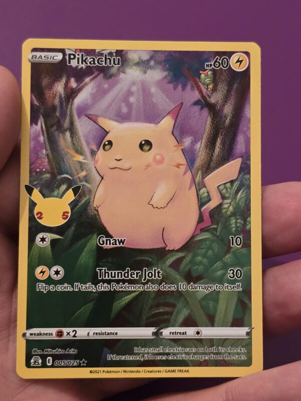 Pikachu #005/025 Pokemon Celebrations