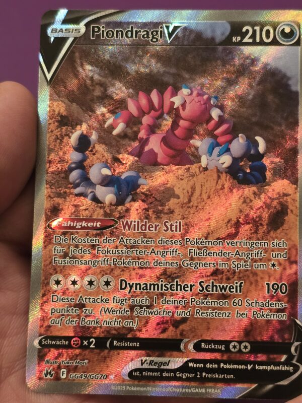 Drapion V #GG49 Pokemon Crown Zenith