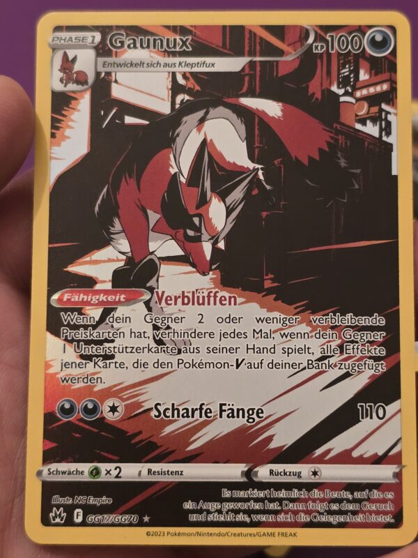Thievul #GG17 Pokemon Crown Zenith