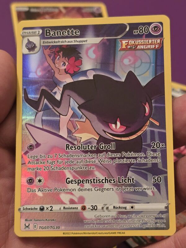 Banette #TG07 Pokemon Lost Origin