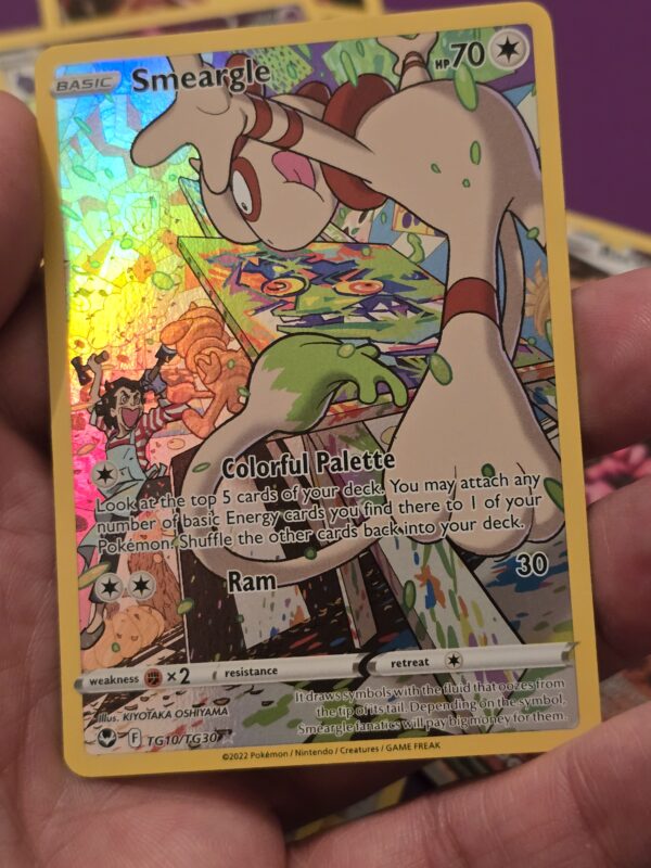 Smeargle #TG10 Pokemon Silver Tempest