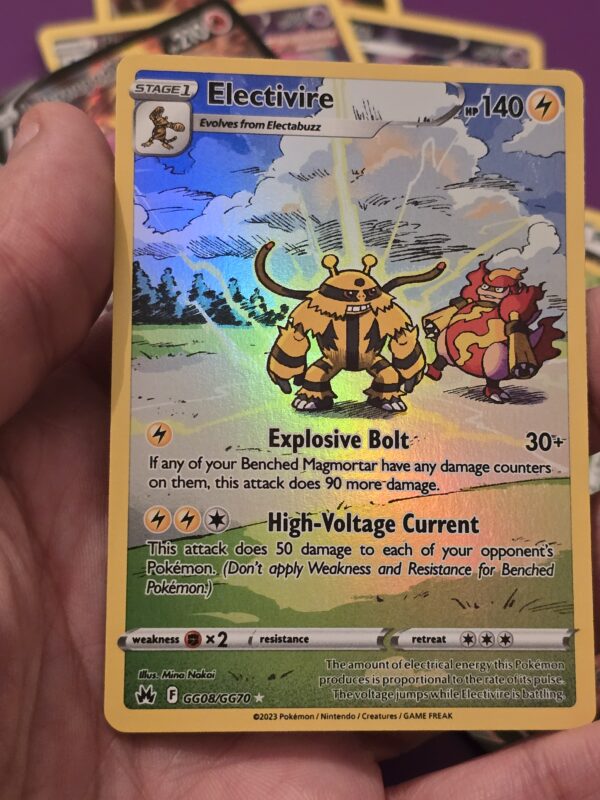 Electivire #GG08 Pokemon Crown Zenith