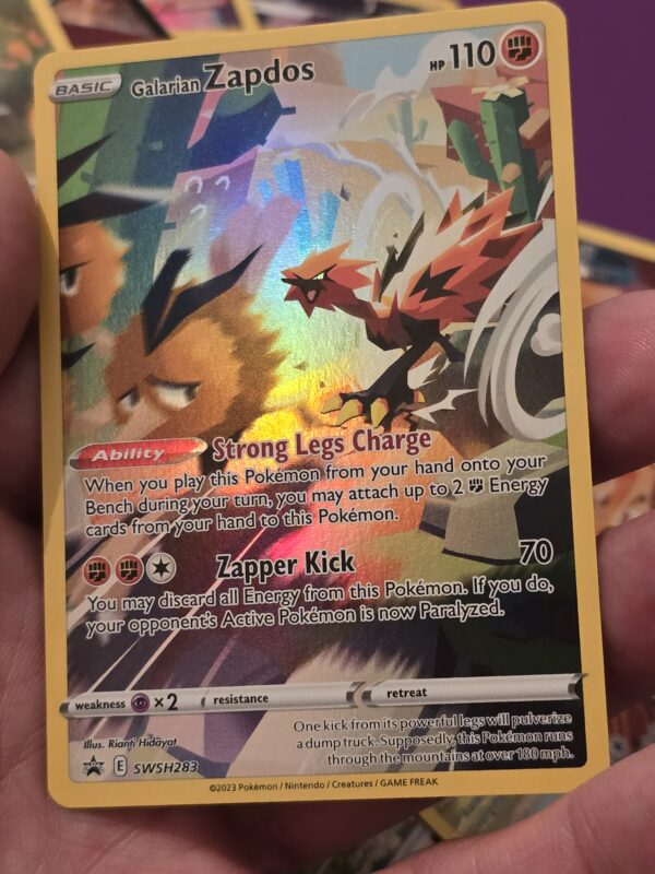 Galarian Zapdos #SWSH283 Pokemon Promo