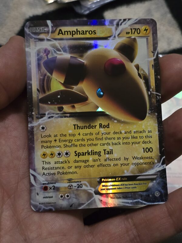 Ampharos EX #27/98 Pokemon Ancient Origins