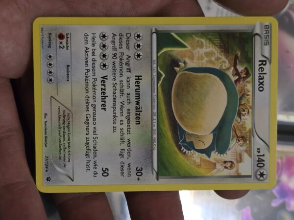 Snorlax #77/124 Pokemon Fates Collide