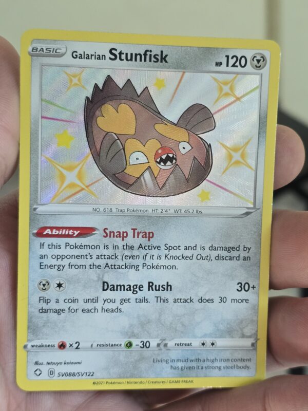 Galarian Stunfisk #SV088 Pokemon Shining Fates