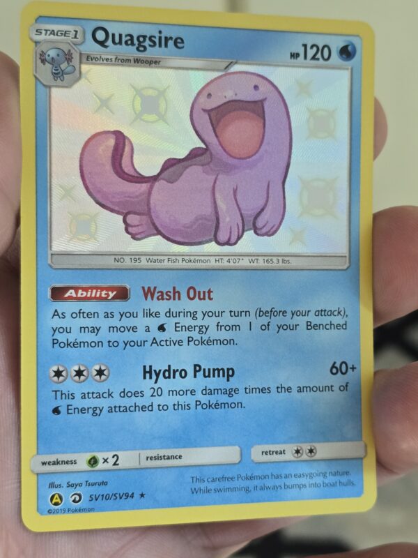 Quagsire #SV10 Pokemon Hidden Fates